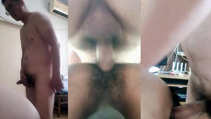 眼镜猛1把骚O菊花艹的外翻